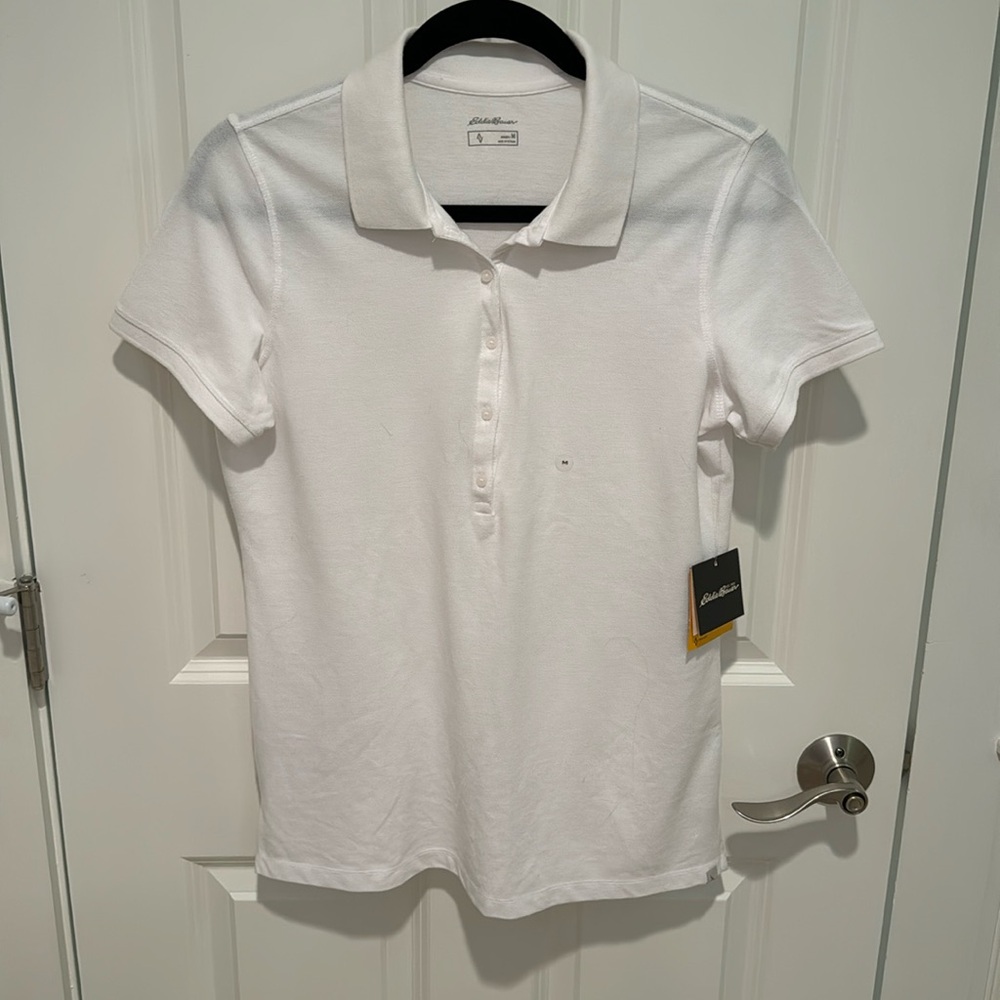 Eddie Bauer Women’s Polo Shirt Size M NWT